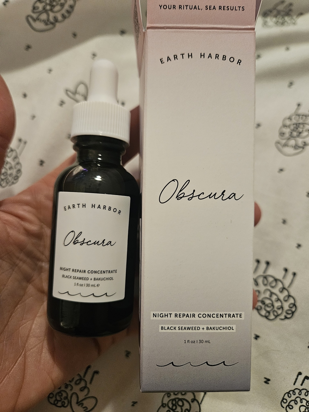 Earth Harbor Obscura Night Repair Concentrate - Black Seaweed